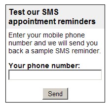 SMS Appointment Reminders